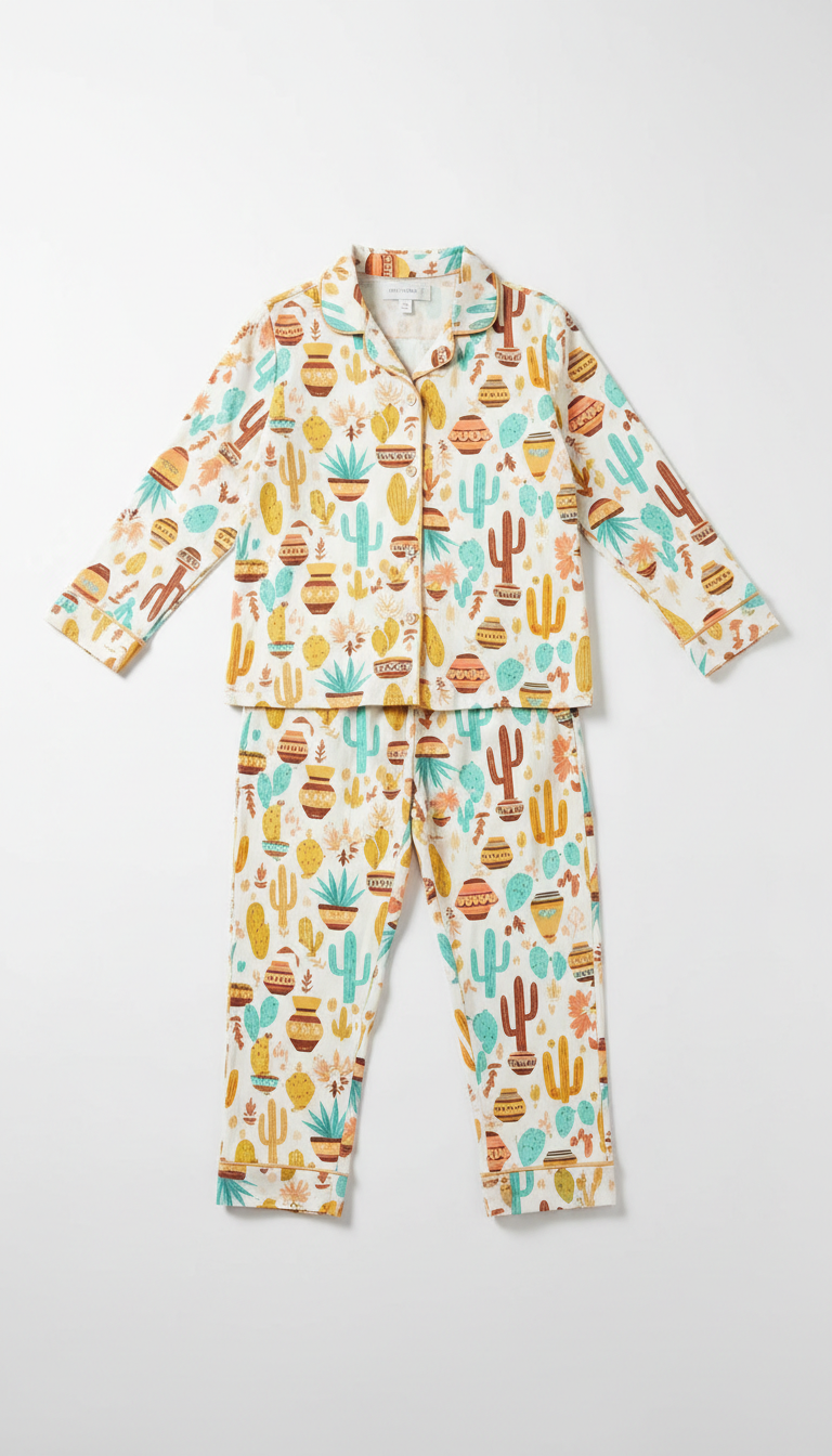 Cool Mint regionally-inspired pajamas