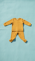 Sunshine Gold cotton pajama set