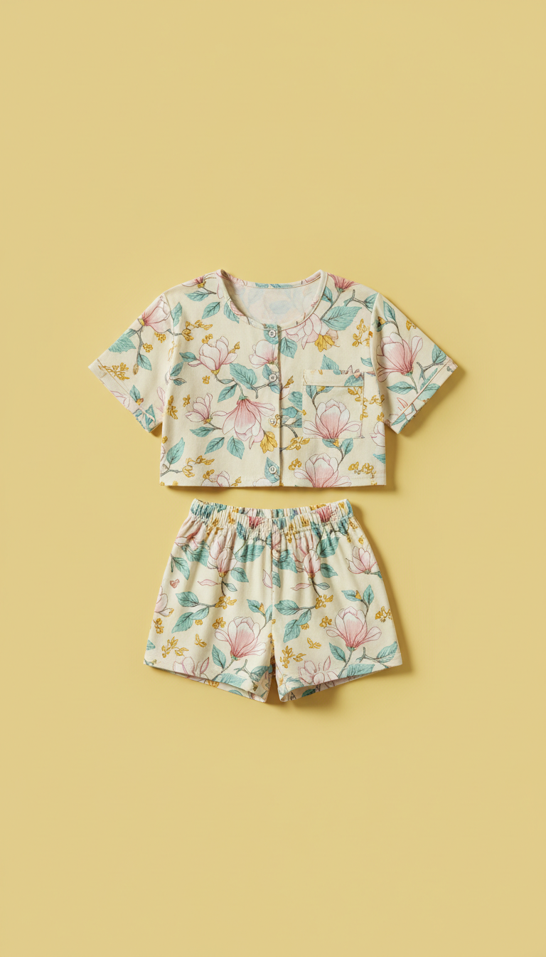 Magnolia Dreams two-piece pajama set