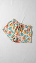 Peach Pop print shorts